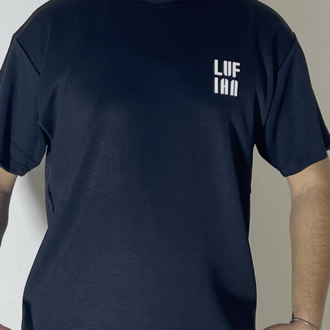 Lufian Siyah Basic T-Shirt