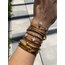 İnce Gold Cartier Çelik Kelepçe