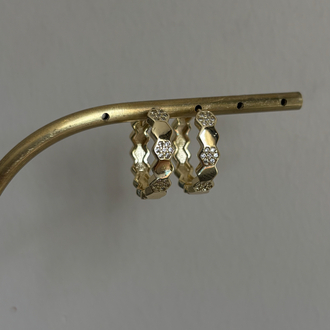 Petek Küpe Xuping 14K
