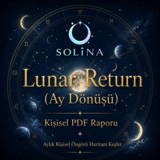 Solina Lunar Return – Aylık Ay Dönüşü PDF Raporu