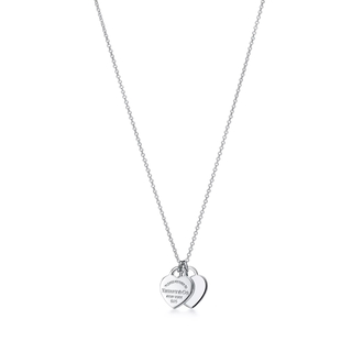 Tiff Double Mini Heart Silver