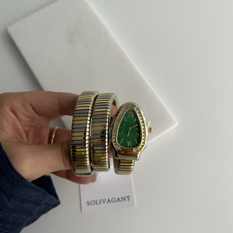 Snake | Gold Silver Green  Kol Saati '' YENİ SEZON ''
