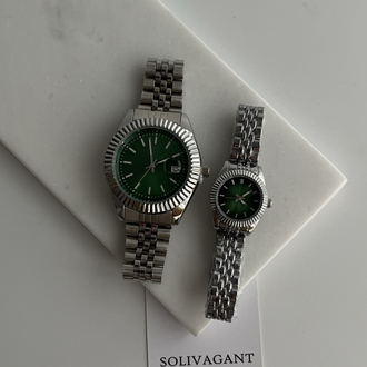 MAİN | Silver Green Kol Saati '' YENİ SEZON ÇİFT