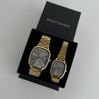 SOLIVAGANT | Gold White Kol Saati '' YENİ SEZON ÇİFT ''