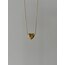 Balon Çelik Kalp Kolye (Gold)
