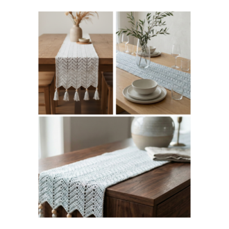Rhythm of Calm | Makrome Runner & Hediye Coaster