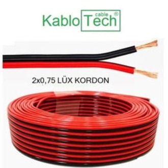 KabloTech KOR-0,75 Kordon Kablo (100 Metre Fiyatıdır)