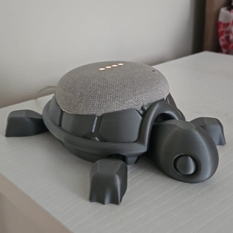 Google Nest Mini Kaplumbağa Tasarımlı Stand
