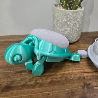 Google Nest Mini Kaplumbağa Tasarımlı Stand 