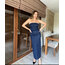 Uzun Denim Elbise