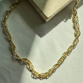 Vip 14 k gold renginde kolye