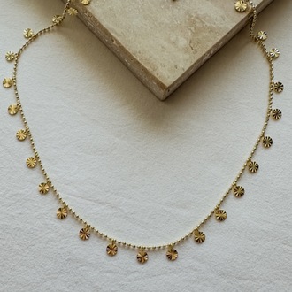 Xuping 14 k gold renginde Kolye 54 cm
