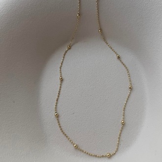 Xuping 14 k renginde 60 cm kolye