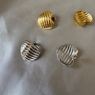 Çelik silver küpe