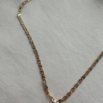 Xuping 14 k gold renginde desenli kolye