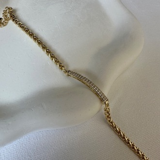 Xuping 14 k Bileklik