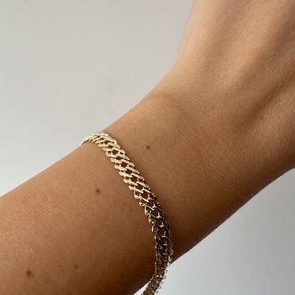 Xuping 14 k Bileklik