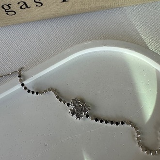 Vip Silver Kelebek Desen Bileklik