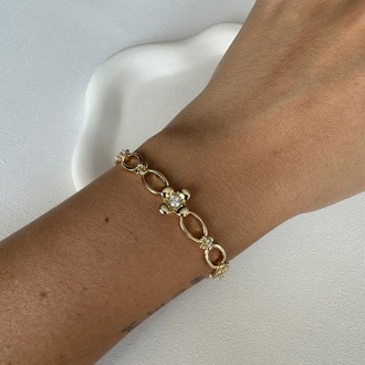 Xuping 14 k Gold Bileklik