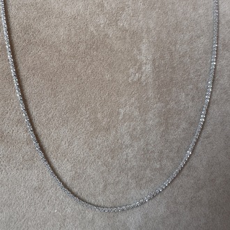 Çelik silver kolye