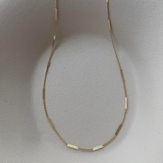 Xuping 14 k renginde 60 cm Kolye