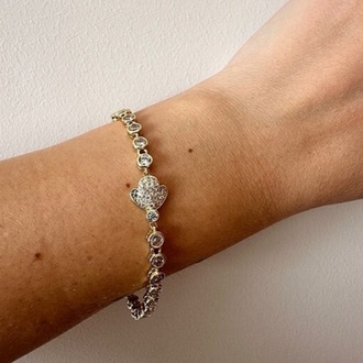 Xuping 14 k gold bileklik
