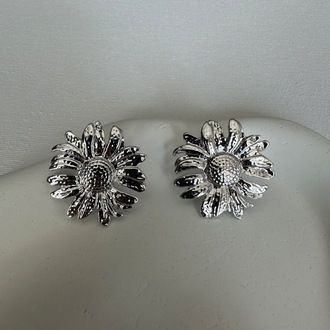 Silver papatya özel seri küpe