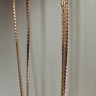 Xuping 18 k rose gold 60 cm Kolye