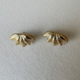 Çelik gold küpe