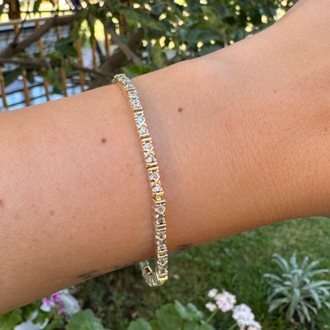 Vip 14 k gold renginde bileklik