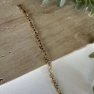 Xuping 14 k renginde Bileklik
