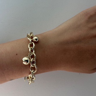 Xuping 14 k gold renginde bileklik
