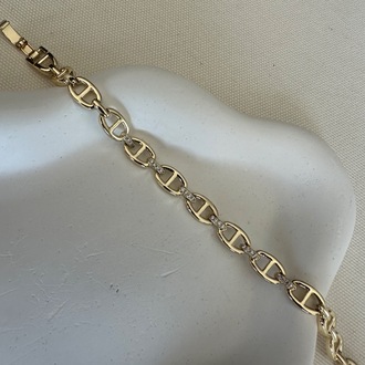 Xuping 14 k gold renginde bileklik