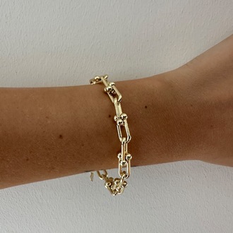 Xuping Tffny Model Gold Bileklik
