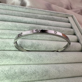 Crtier marka çelik silver 4 mm kelepçe