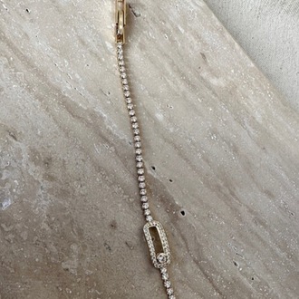 Xuping gold 2 mm bileklik