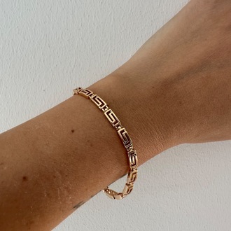 Xuping 18 k renginde (rose gold) Bileklik