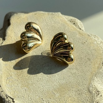 Çelik gold küpe