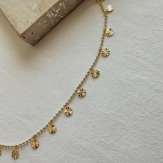 Xuping 14 k gold renginde Kolye 54 cm
