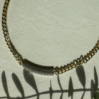 Vip 14 k gold renginde kolye