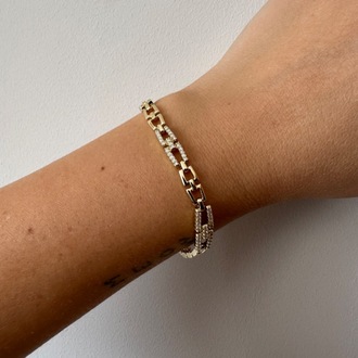 Xuping 14 k Bileklik
