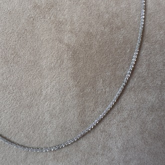 Çelik silver kolye