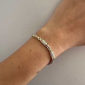 Xuping 14 k Bileklik