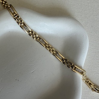 Xuping 14 k gold renginde bileklik