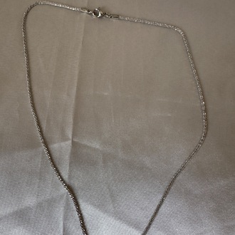Çelik silver kolye