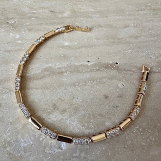 Xuping rose gold 3 mm bileklik