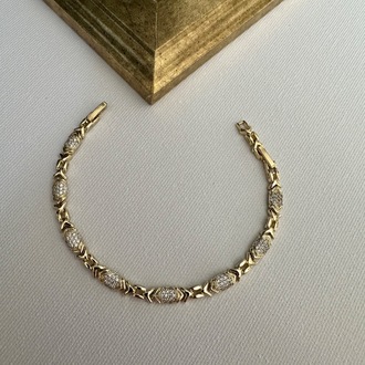 Xuping 14 k Bileklik