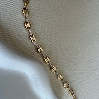 Xuping 14 k gold renginde bileklik