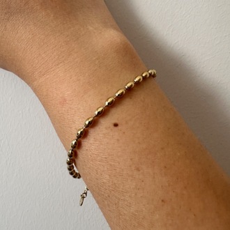 Xuping gold 3 mm bileklik