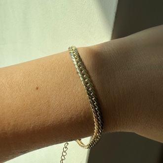 Xuping 14 k gold renginde bileklik